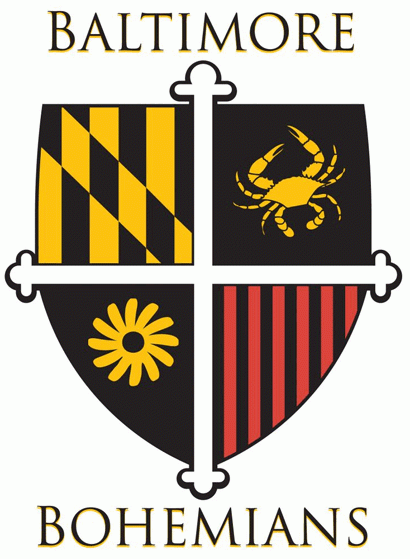 baltimore bohemians 2012-pres primary Logo DTF transfer for t shirt